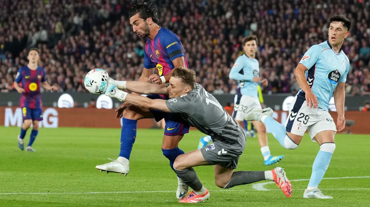 Nota lui Ionuț Radu după Barcelona – Celta Vigo. Clasamentul din La Liga după un meci aflat la un pas de o tragedie