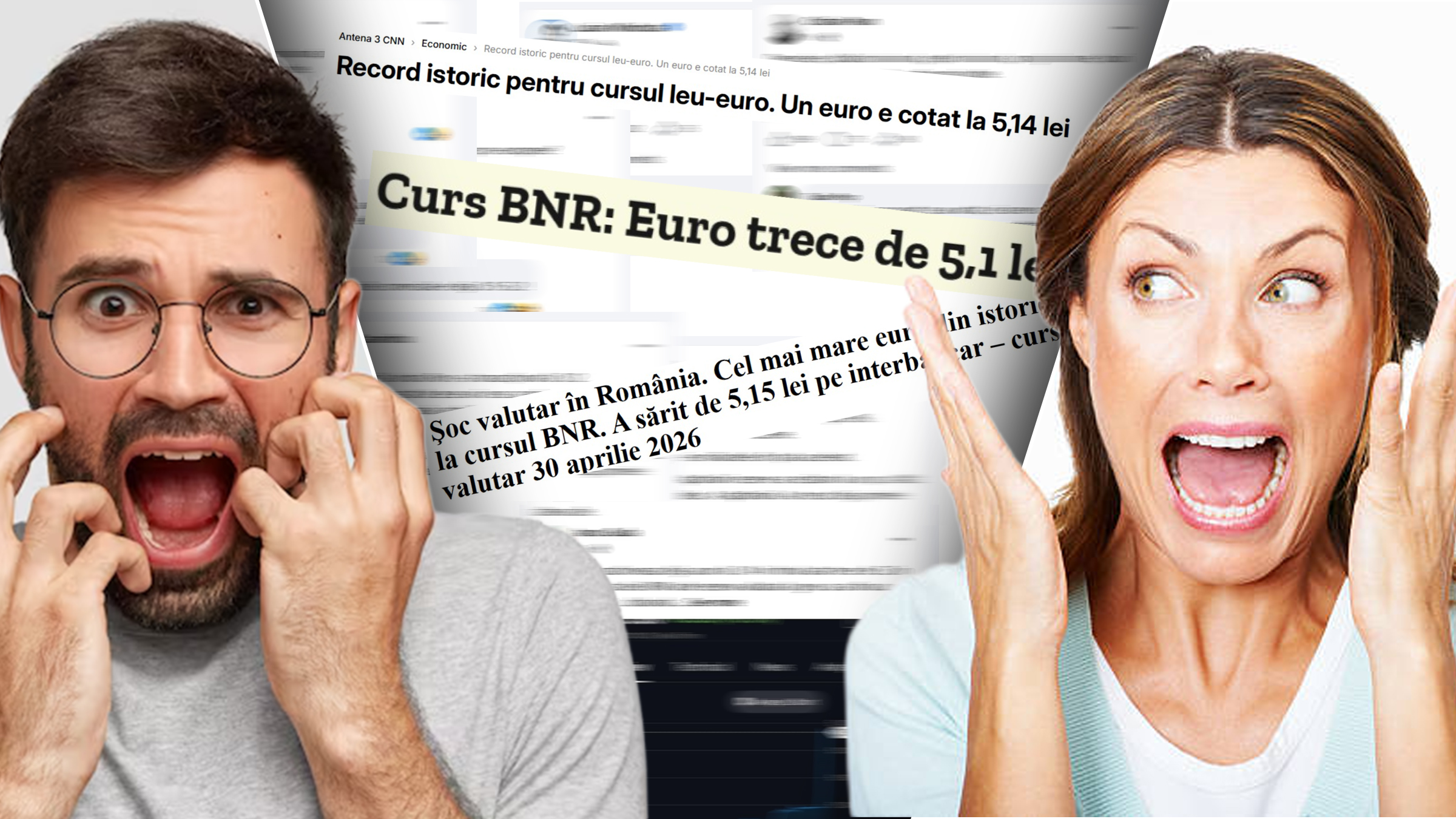 Isteria de 4 bani. Cum a ajuns o creștere de curs de 0,8% să fie prezentată ca o catastrofă economică în tabăra Bolojan: „Masacru și sânge, ies miliardele din țară”