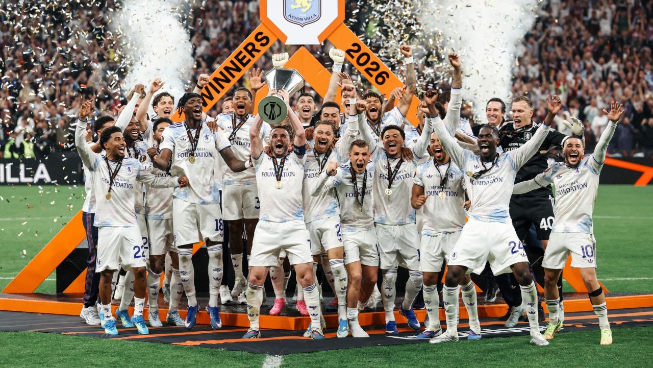Aston Villa, marea câștigătoare a Europa League, după ce a zdrobit-o în finală pe Freiburg!