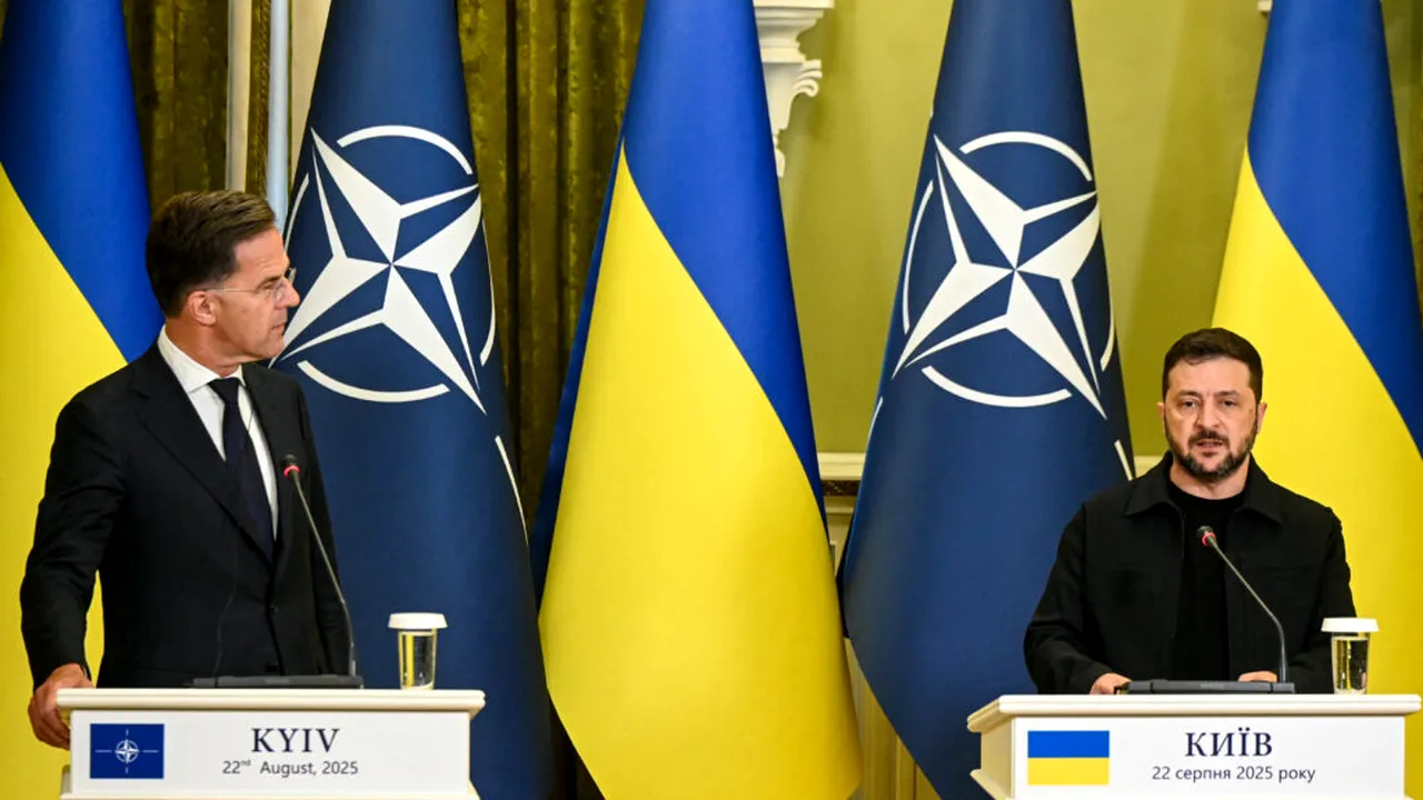 Șeful NATO cere statelor membre să aloce mai mulți bani pentru ajutorul Ucrainei. Ce procent din PIB a propus Mark Rutte