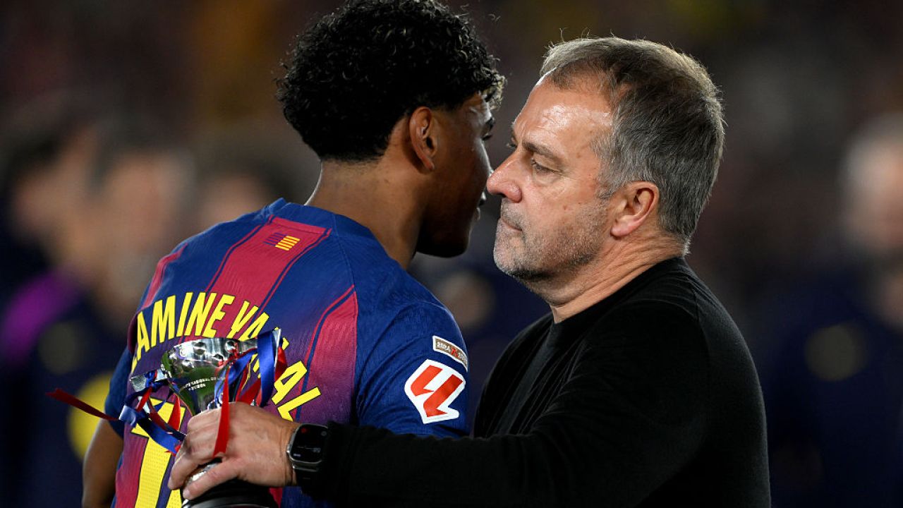 Reacția lui Hansi Flick după ce Barcelona a devenit campioană: ”Nu voi uita niciodată ziua asta! Tatăl meu a murit”
