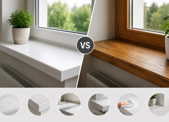 glafuri de interior din PVC