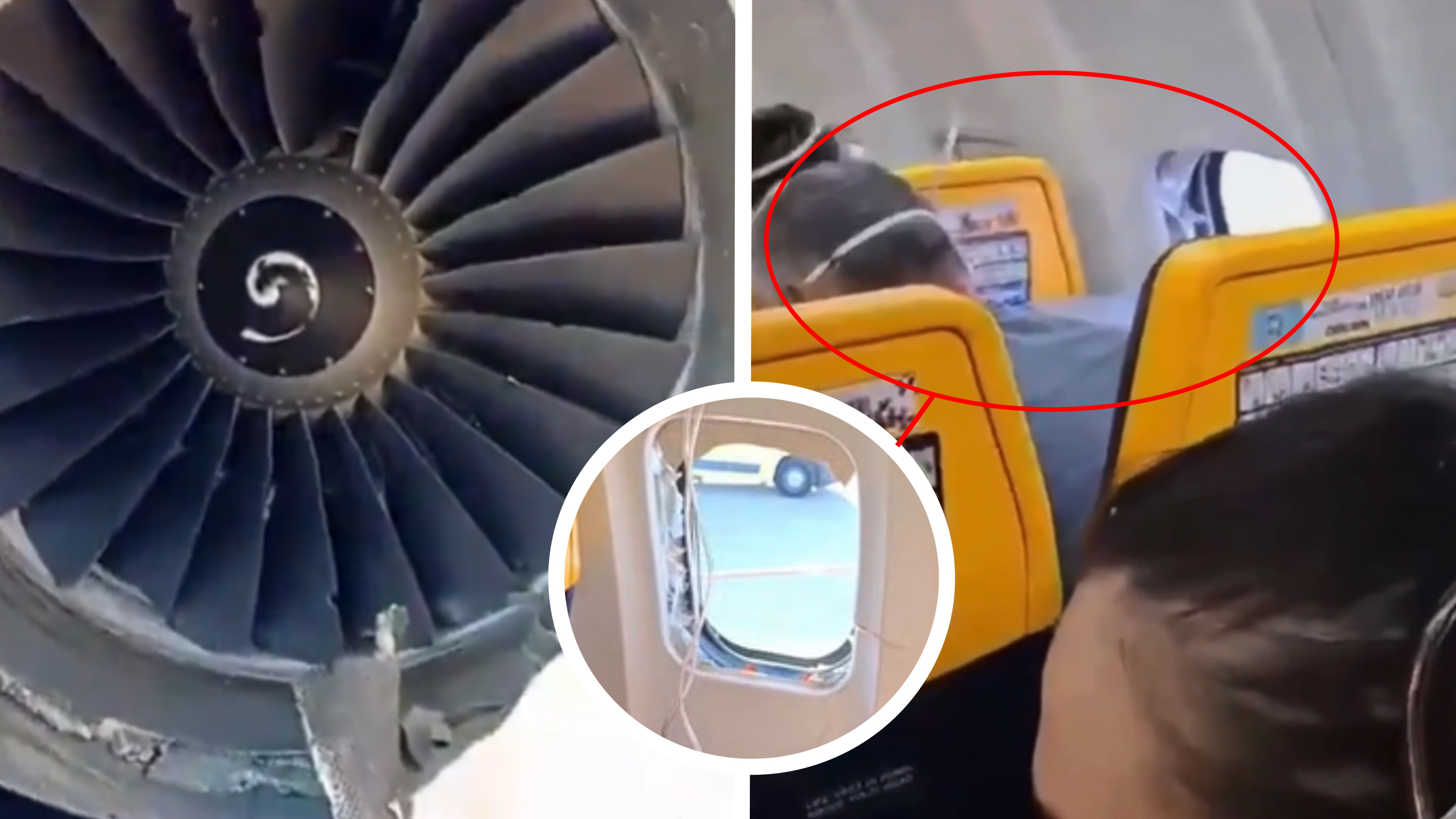 Cum a fost salvat pasagerul „al cărui cap și umeri se aflau în afara aeronavei”
