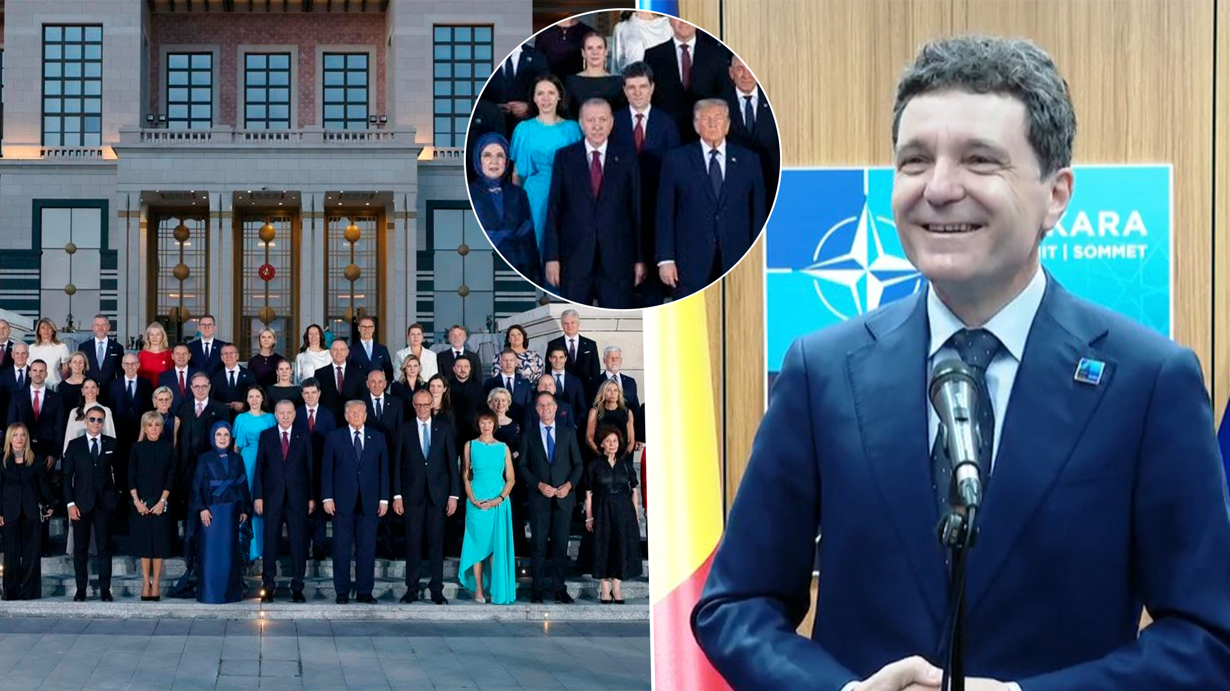 Nicușor Dan dezvăluie ce au discutat Mirabela Grădinaru și Donald Trump la Summitul NATO