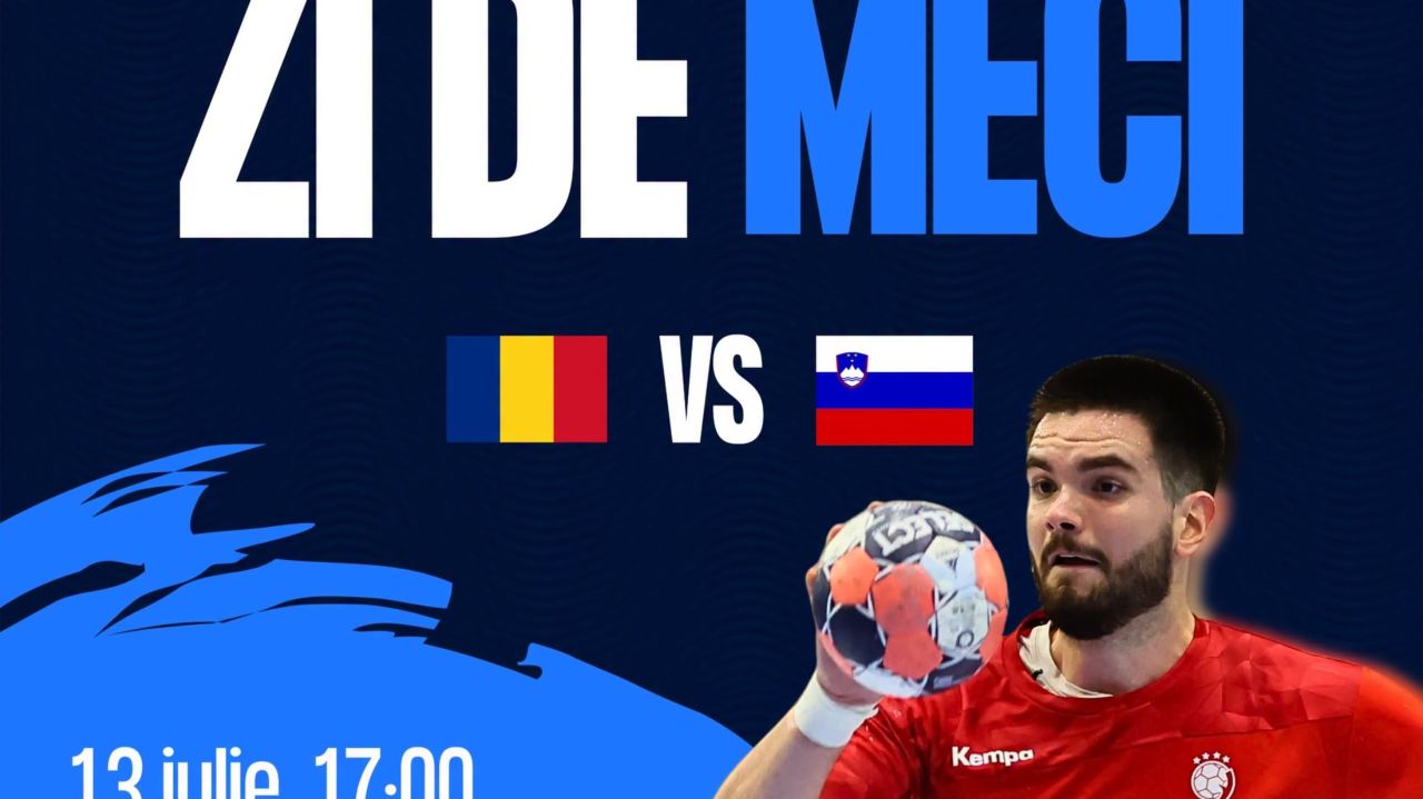 România – Slovenia 32-53. Înfrângere usturătoare pentru „tricolori” la Men’s 20 EHF EURO 2026