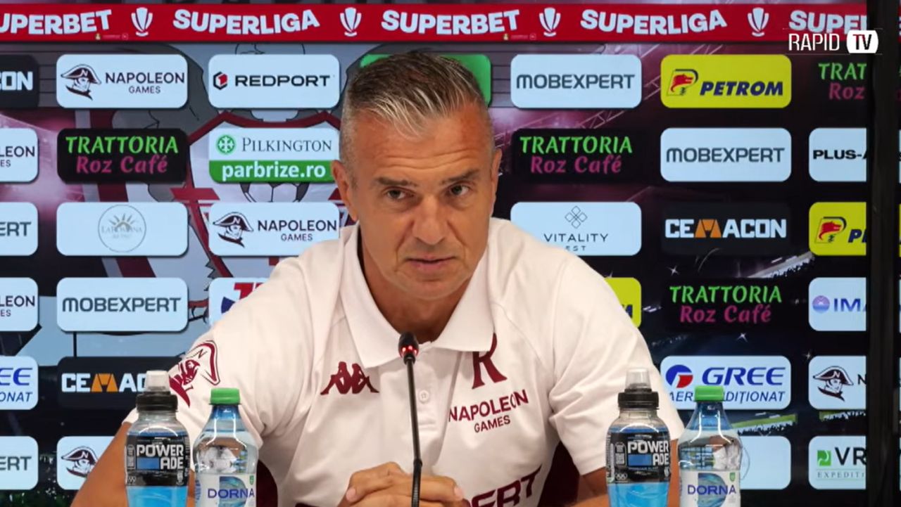 Supărat după victoria cu CFR Cluj, Daniel Pancu anunță întăriri la Rapid: „E vorba de mentalitate”
