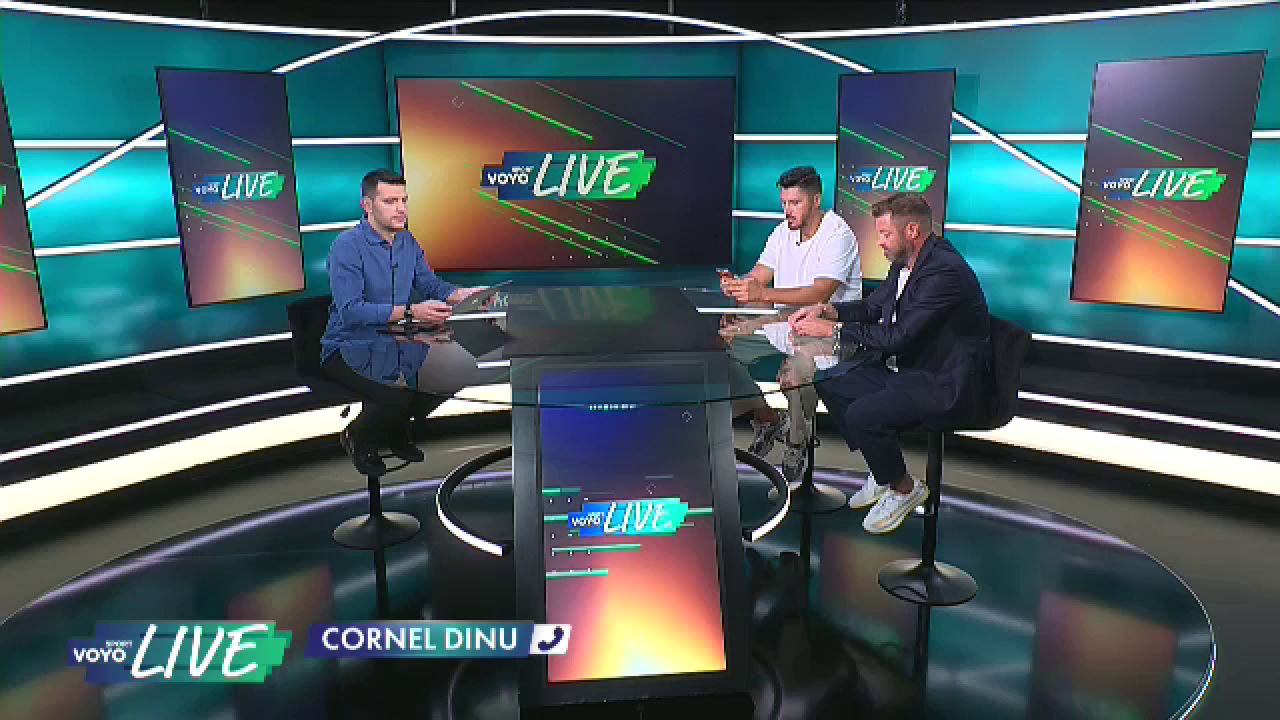 Robert Niță și Cristi Pulhac, invitații lui Cristi Pintea, de la 17:00, la VOYO SPORT LIVE
