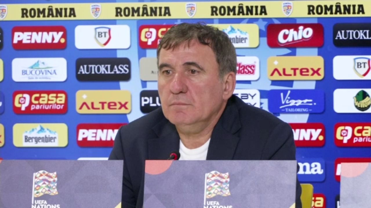 Hagi, show la conferință după România – Bosnia 2-4: ”Nu a fost absolut nimic pozitiv!” Singurii tricolori remarcați