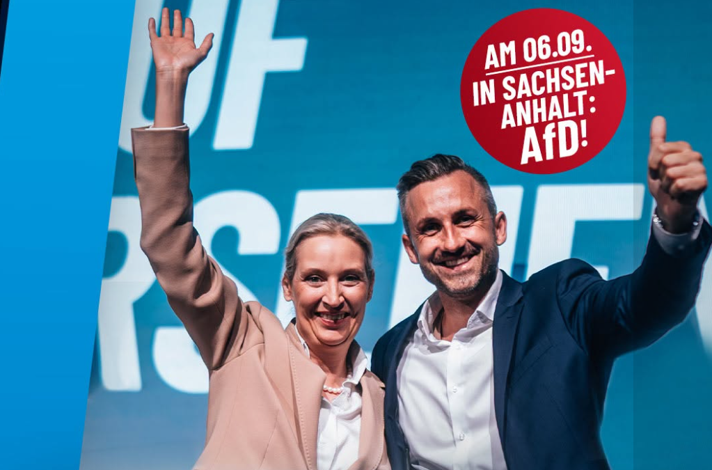 AfD, aproape de o victorie istorică în Saxonia-Anhalt cu 44,5%