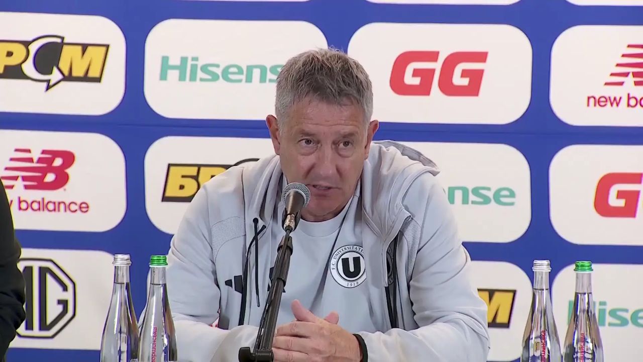 Cristiano Bergodi a vorbit despre viitorul său după U Cluj – Rapid 3-4: „Nici dacă plec, nici dacă rămân”