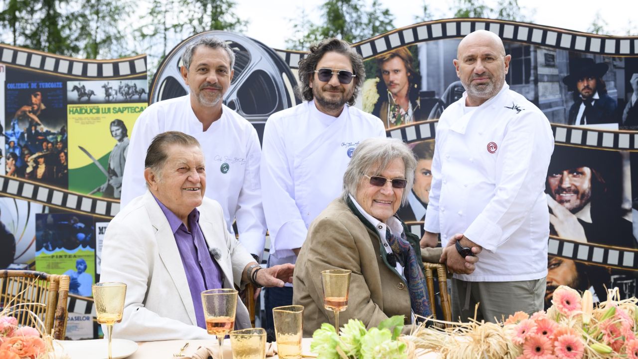 Concurenții MasterChef România vor găti astăzi pentru unul dintre cei mai iubiți actori ai României: Florin Piersic!