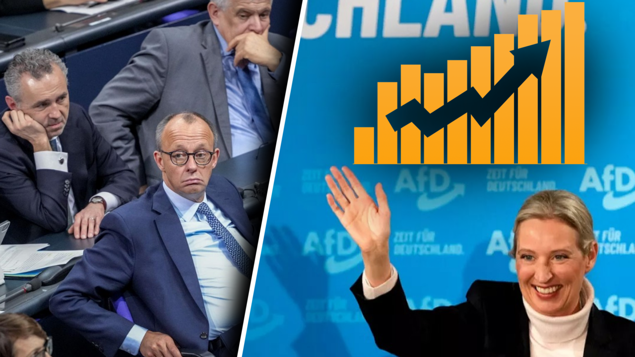 AfD atinge un maxim istoric în preferințele electoratului din Germania. Partidul lui Merz, în cădere liberă