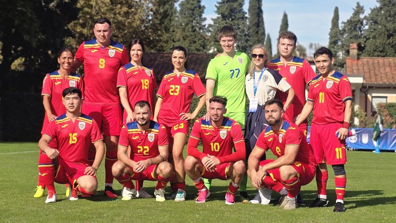 România, în semifinala Unity EURO Cup 2026, turneu UEFA cu 22 de echipe pentru a celebra incluziunea prin fotbal