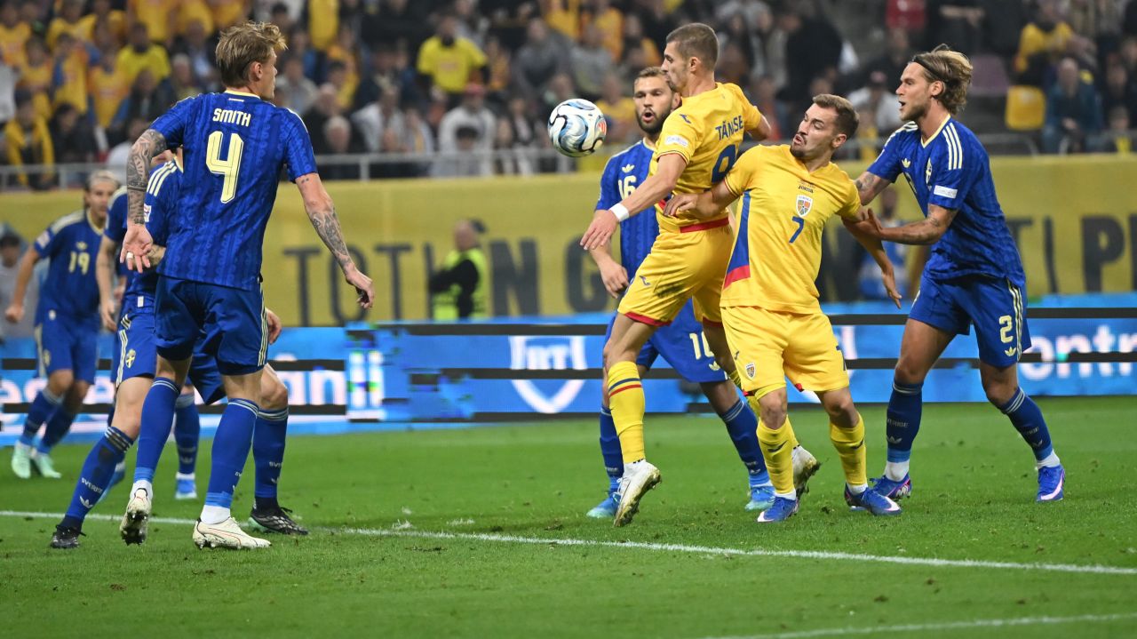 România – Suedia 0-1, ACUM pe Sport.ro. Tricolorii aleargă după egalare în a doua repriză